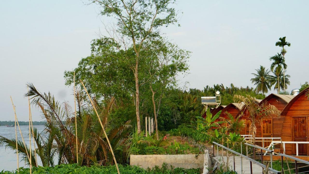 Hong Thai River Side Homestay Ben Tre Exterior foto