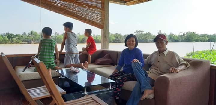 Hong Thai River Side Homestay Ben Tre Exterior foto